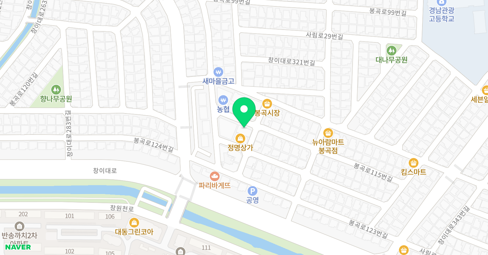 에이스 소수정예학원 위치