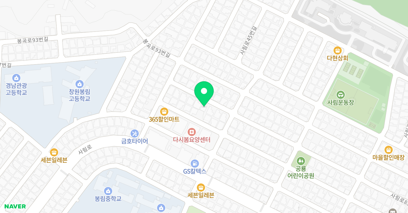 하늘눈 독서논술 위치