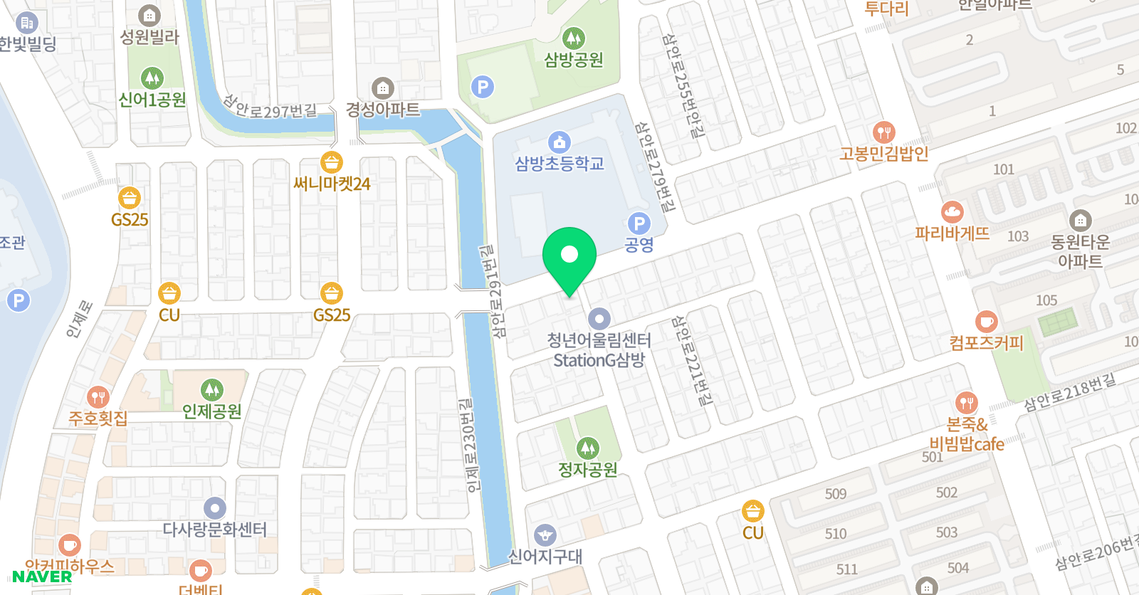 우리들 음악학원 위치