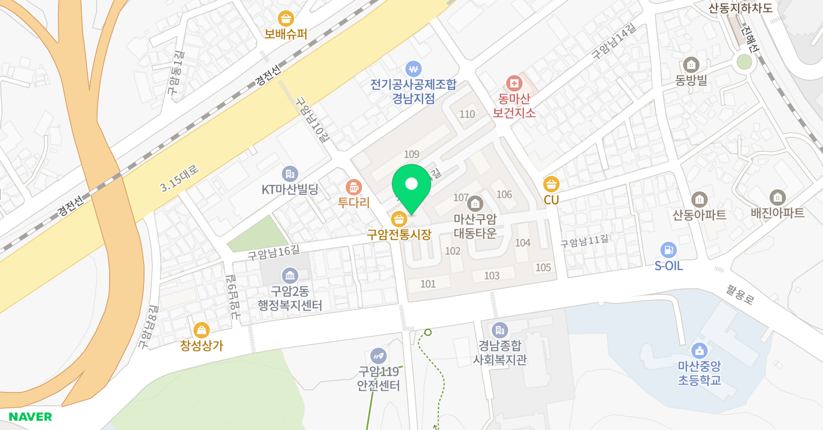 구암해법 수학교습소 위치