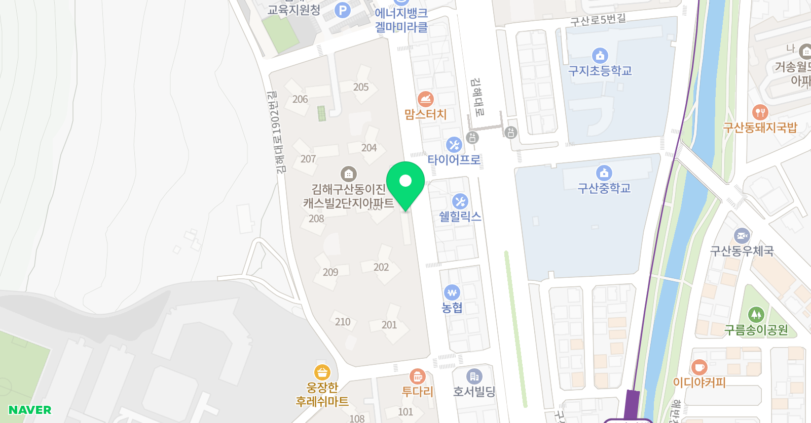 아트데이지 미술학원 위치