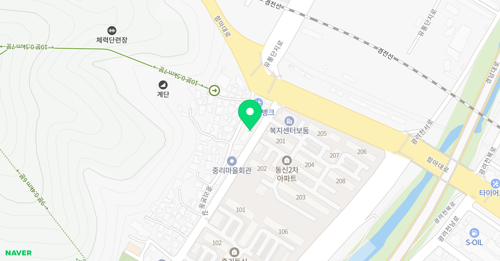 사로 수수학교습소 위치