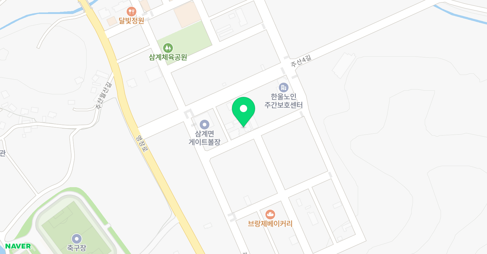 삼계 태권도 스포츠센타 위치