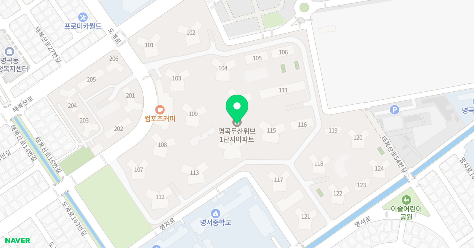 책통클럽 창원두산위브센타 위치
