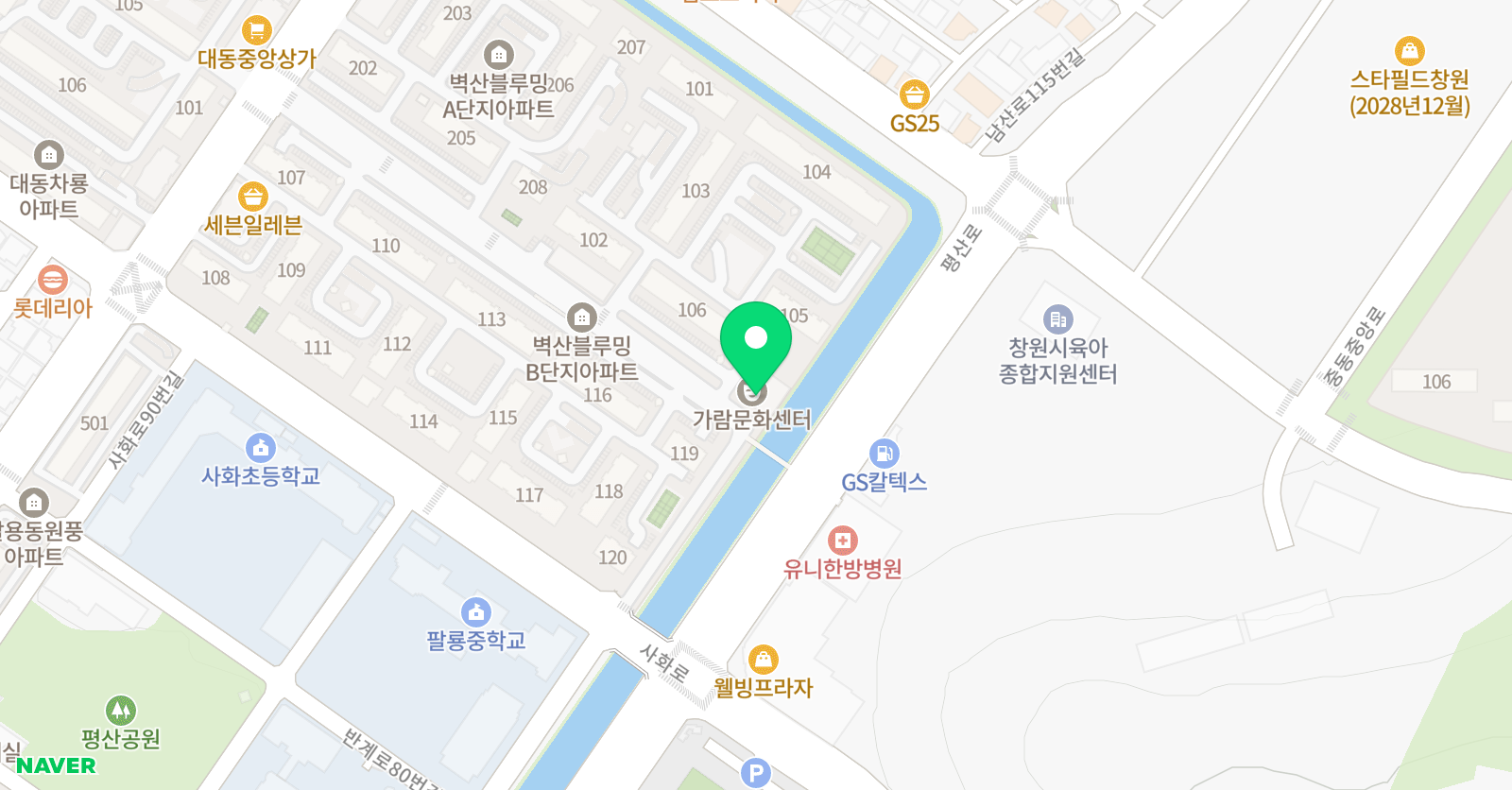 안녕피아노 음악학원 위치
