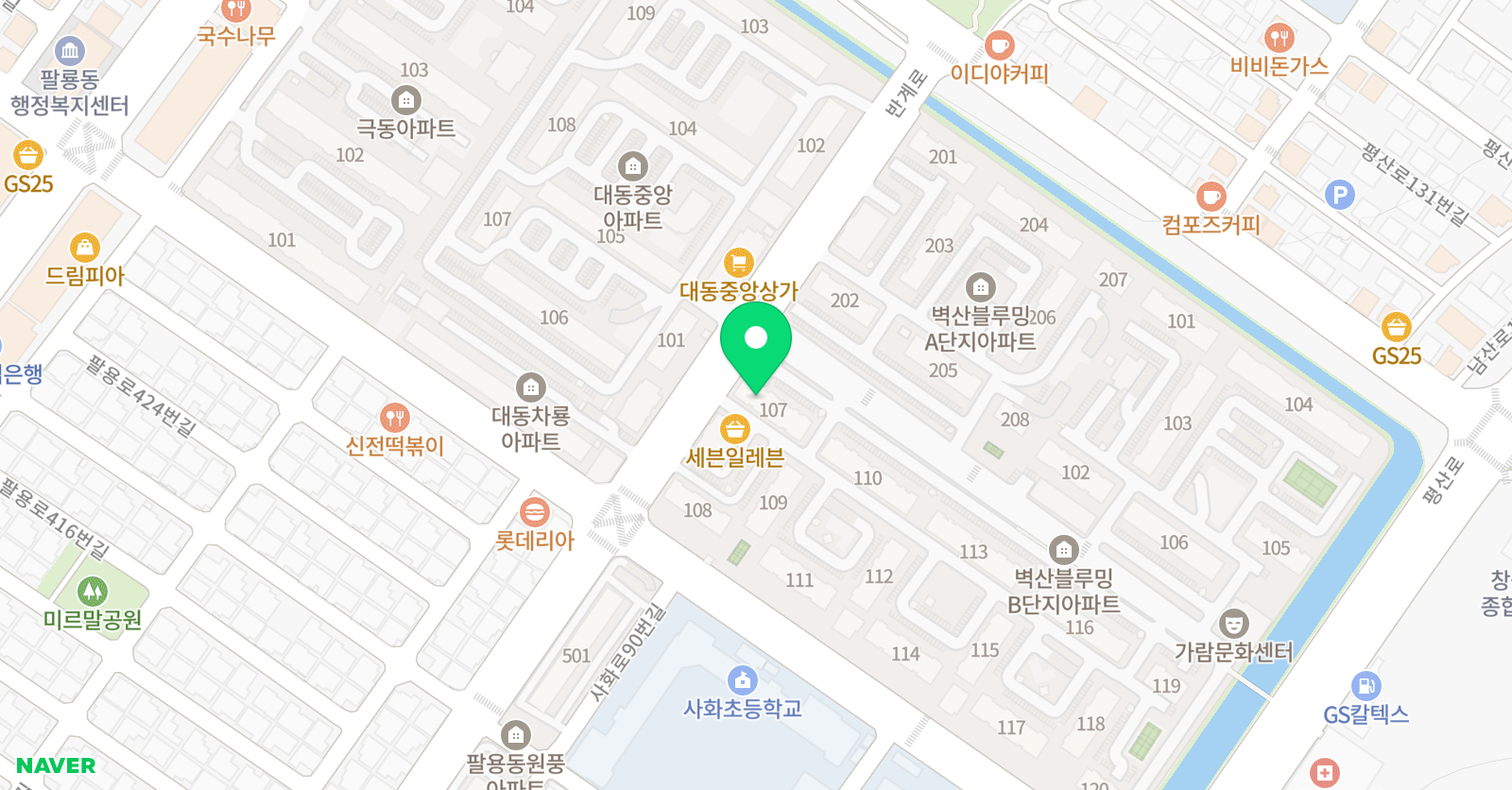 스마트해법 영어 창원ellen교실 위치
