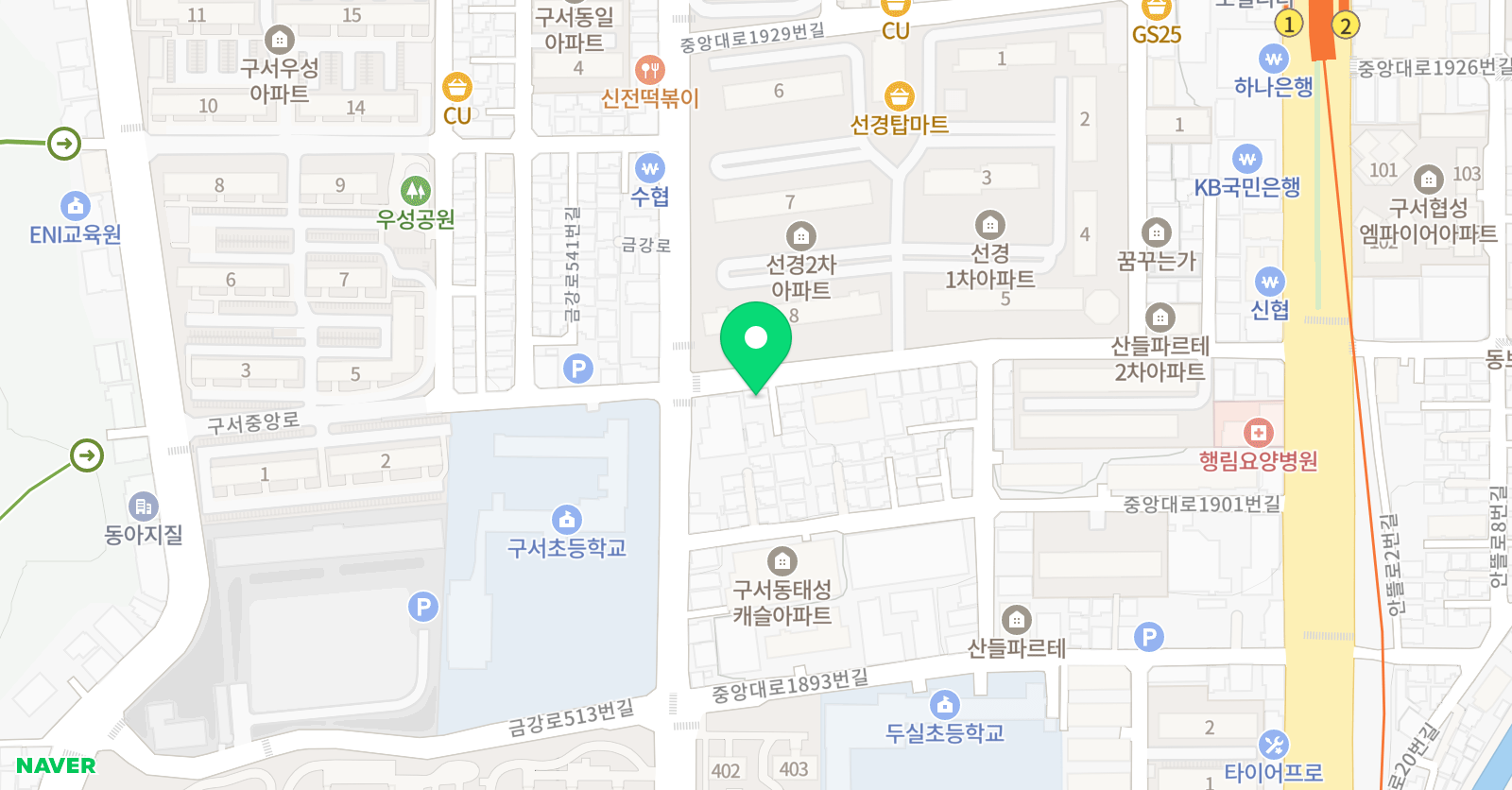 업체스 아카데미 위치