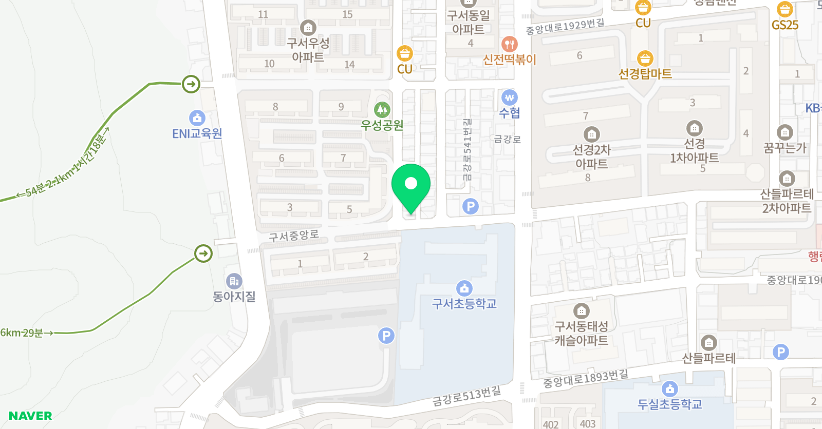세계미술학원 위치