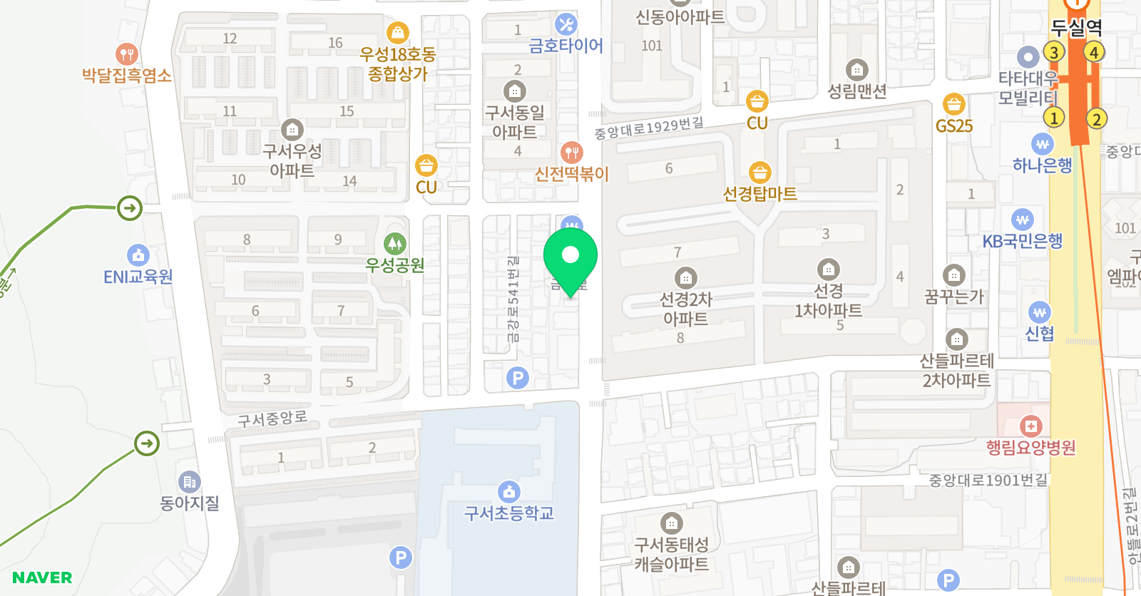 앵커링수학학원 위치