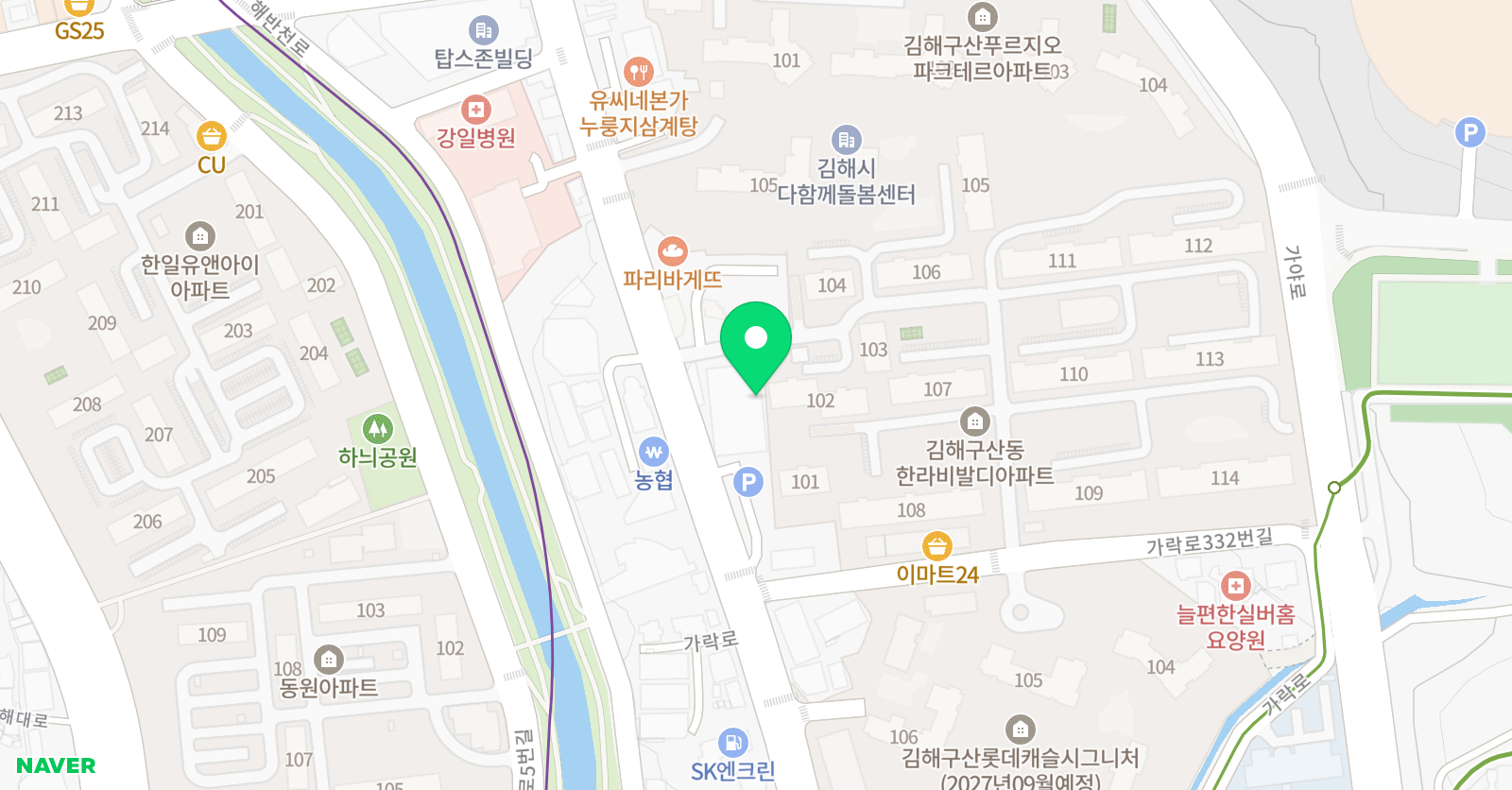 더피아노스토리 음악학원 위치