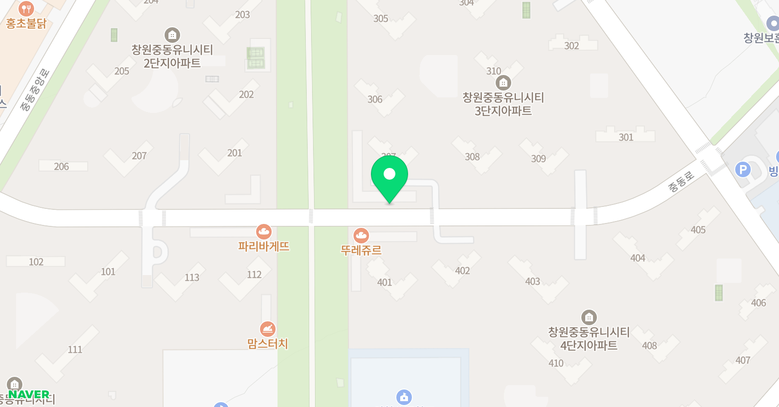 놀작마이아트 유니시티교습소 위치