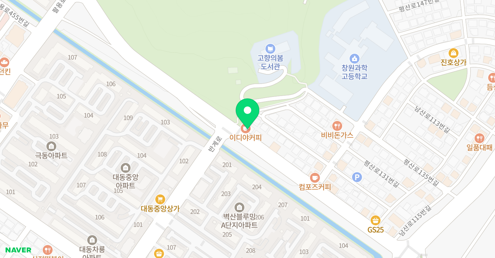 CNN 영어전문학원 위치
