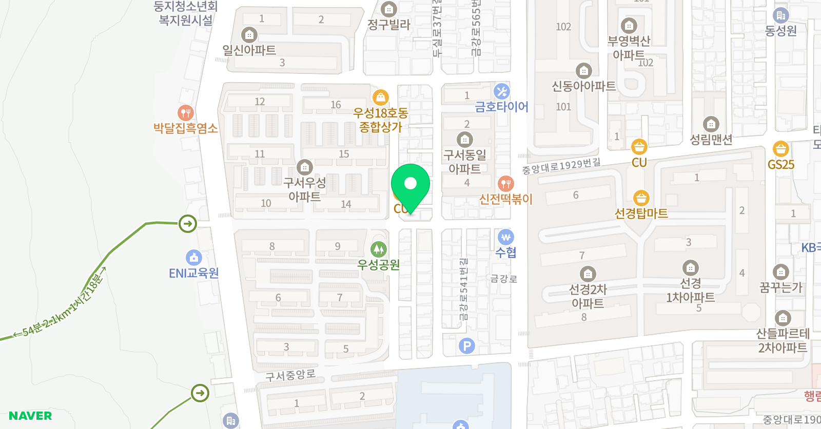 예인음악학원 위치