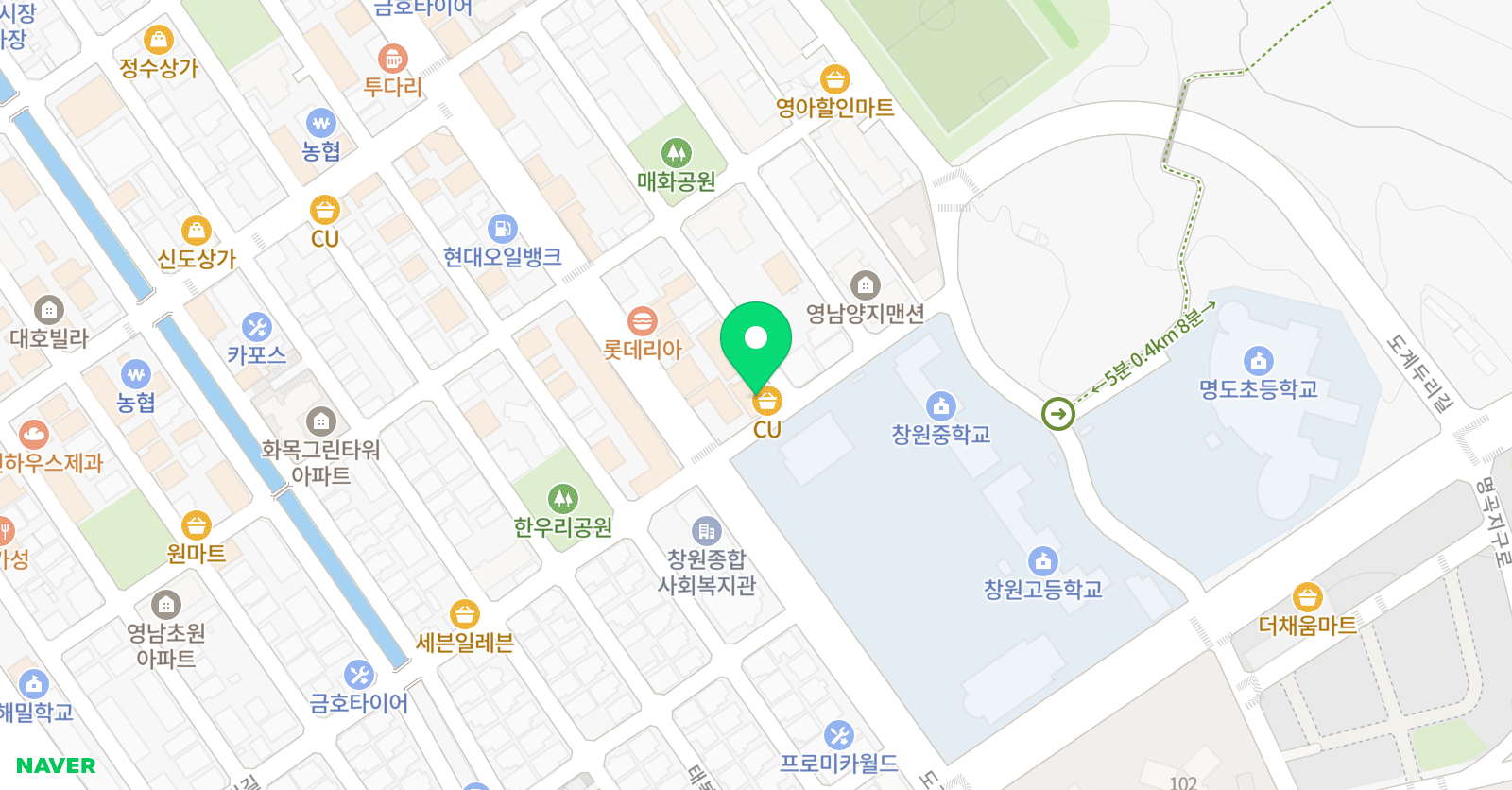 현무 태권도장 위치