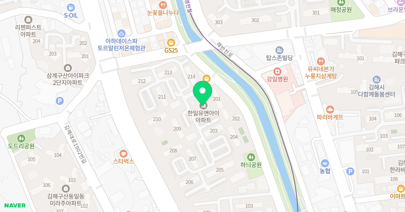 비키의 영어교실 위치