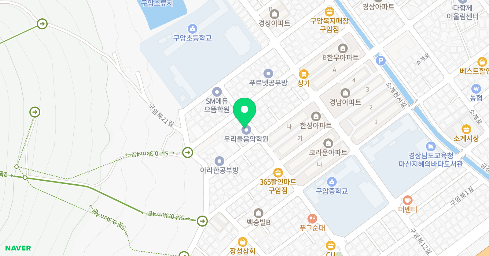 우리들 음악학원 위치