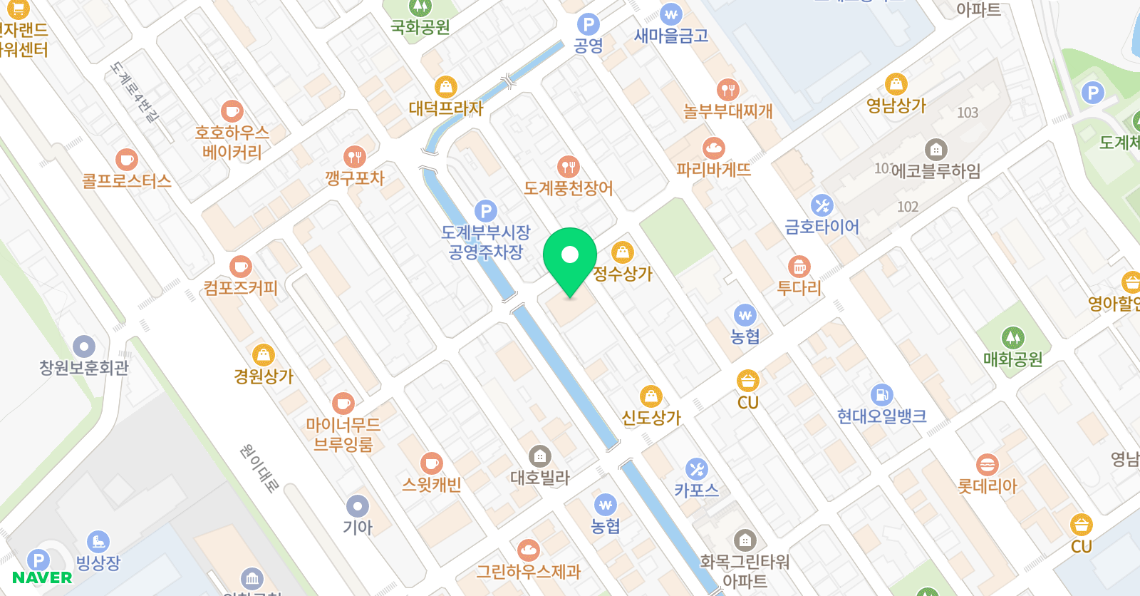 백합 음악학원 위치