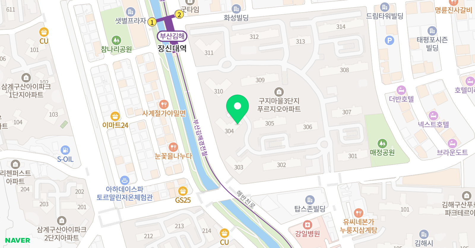 빨간펜 수학의달인 김해삼계점 위치