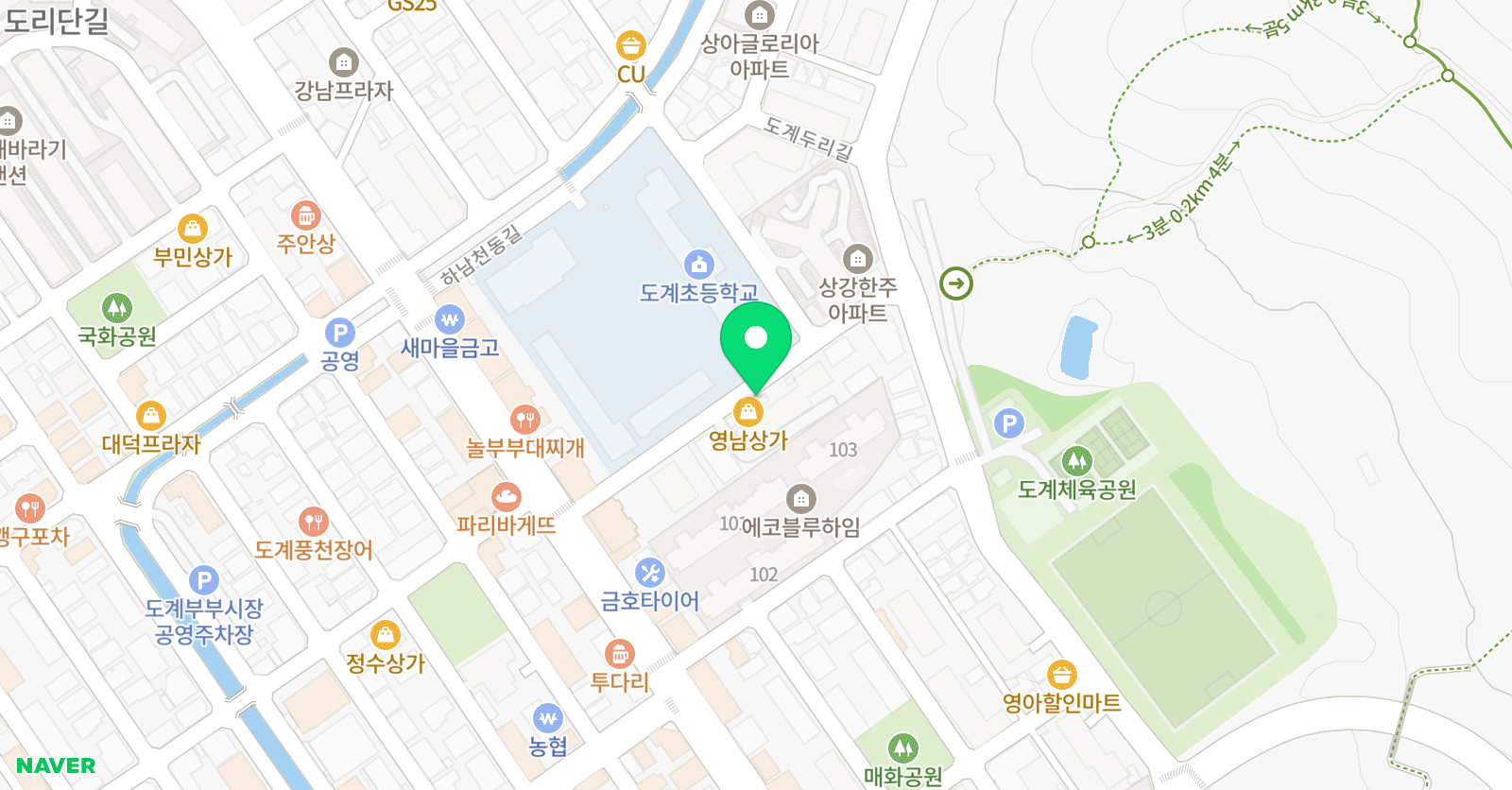 박쌤 영어교습소 위치
