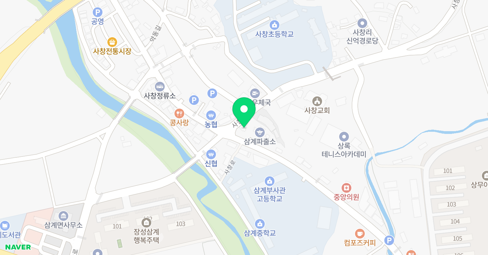 장성팩토 수학교실 위치