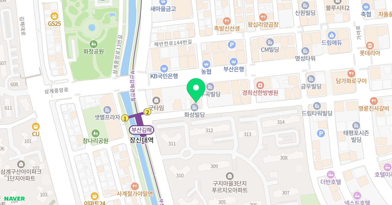 소울트리 실용음악학원 위치