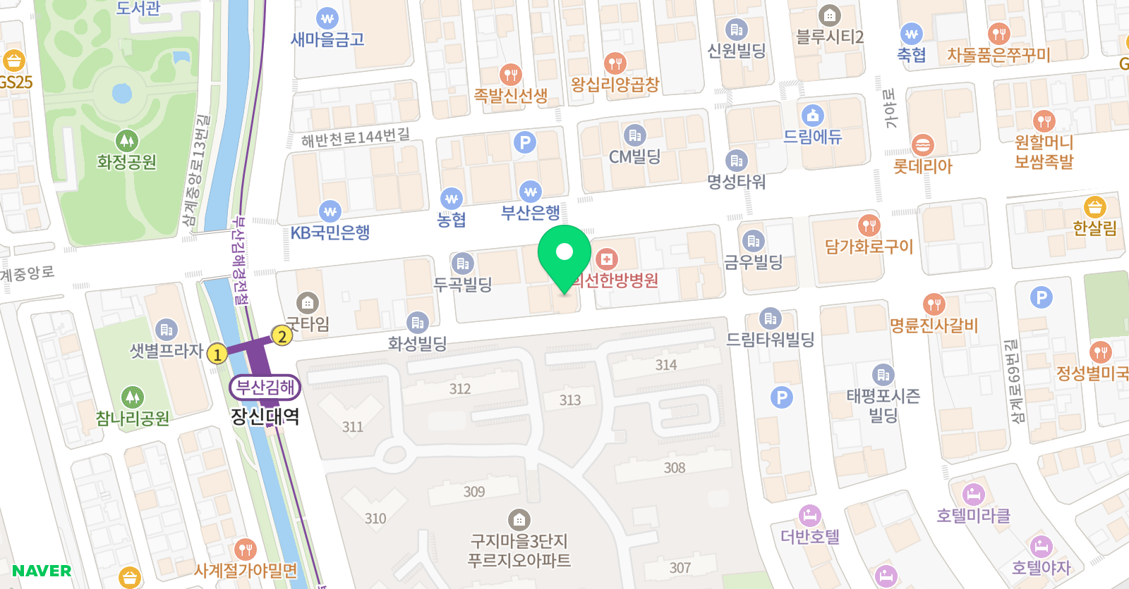 부경 중국어학원 위치