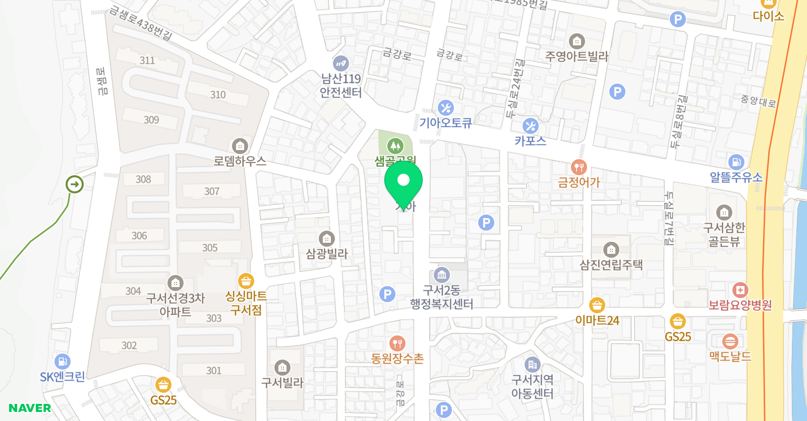 리틀네오캣 음악미술학원 위치