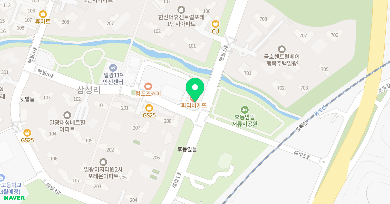 아띠 음악학원 위치
