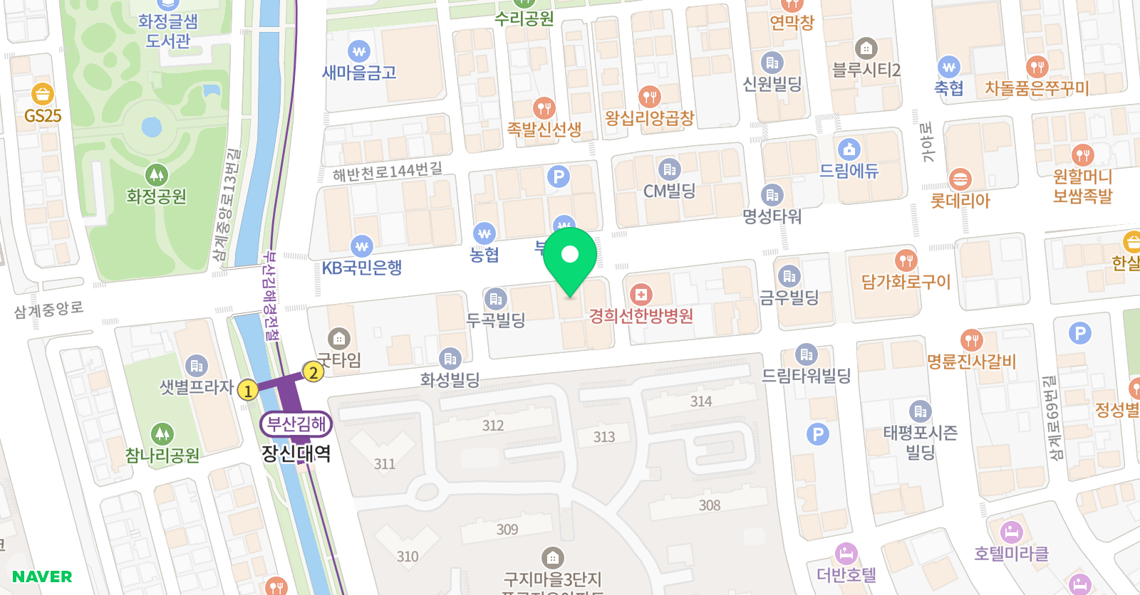 에스탄츠 무용학원 위치
