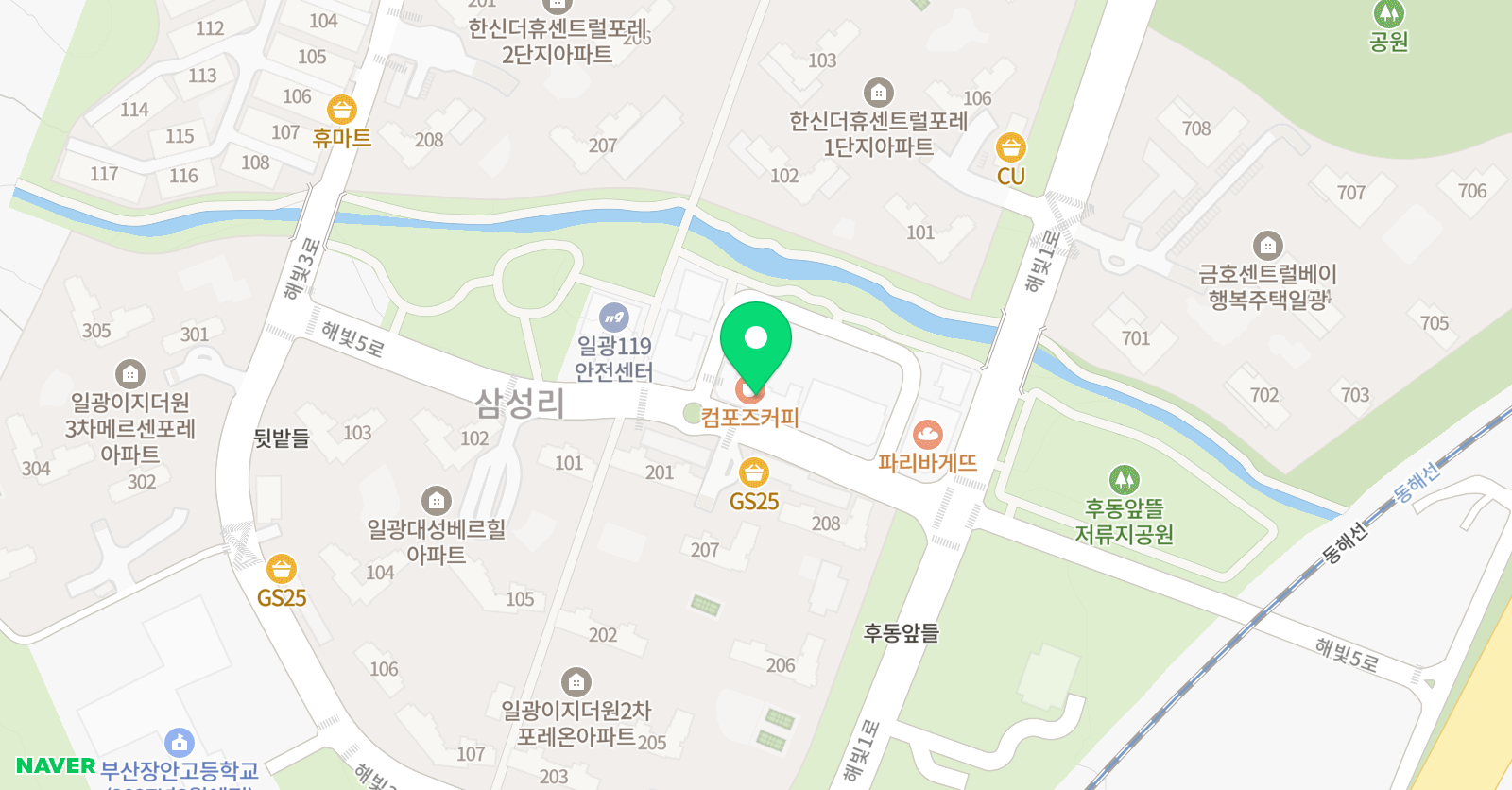 윤선생 해빛학원 위치