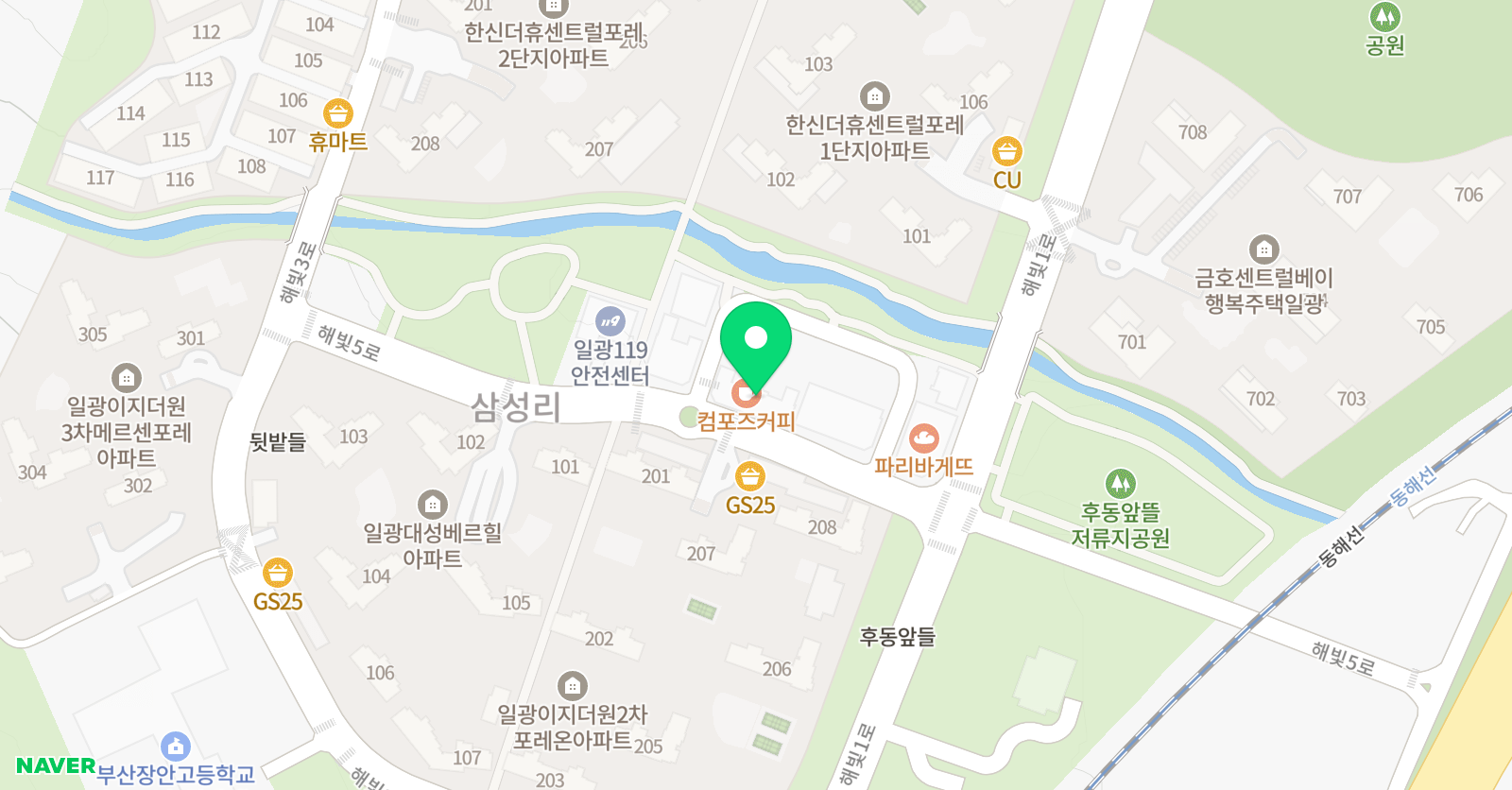 하이텐텐영어학원 위치