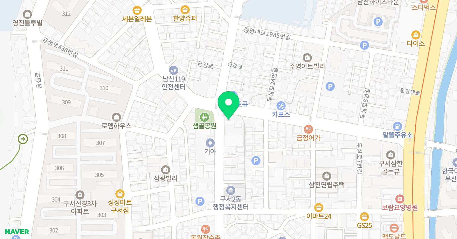 에센셜수학교습소 위치