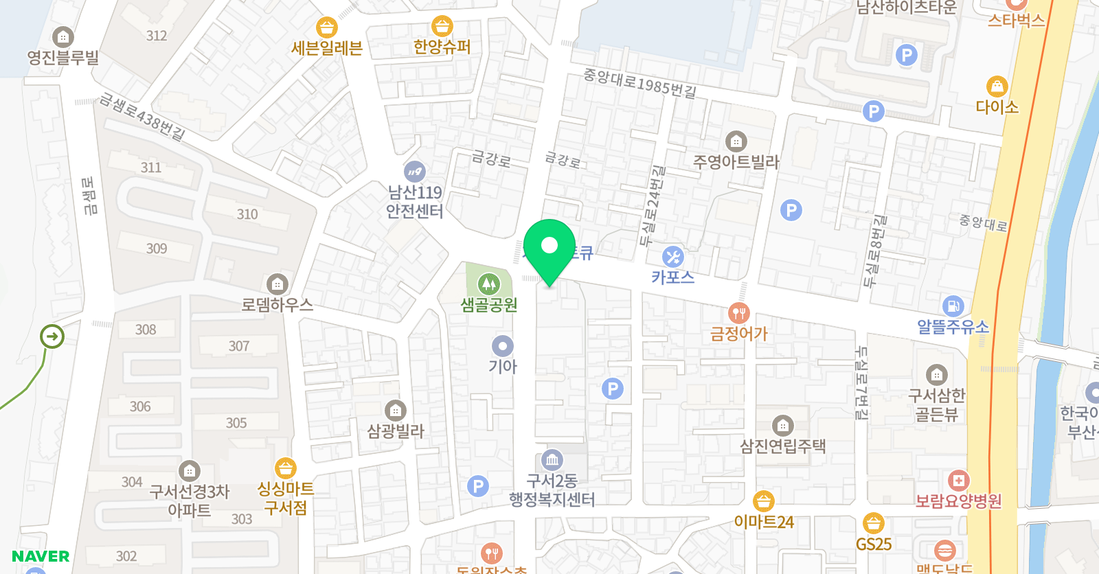 에센셜 수학교습소 위치