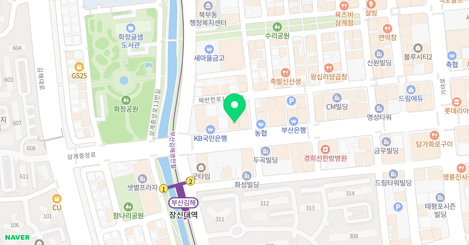 어철연철 학논술학원 위치