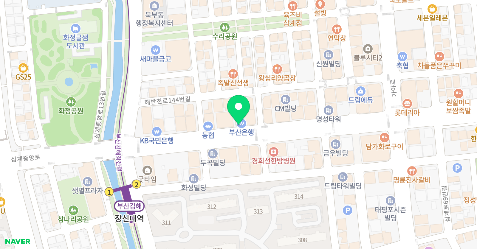 주 수학전문학원 위치