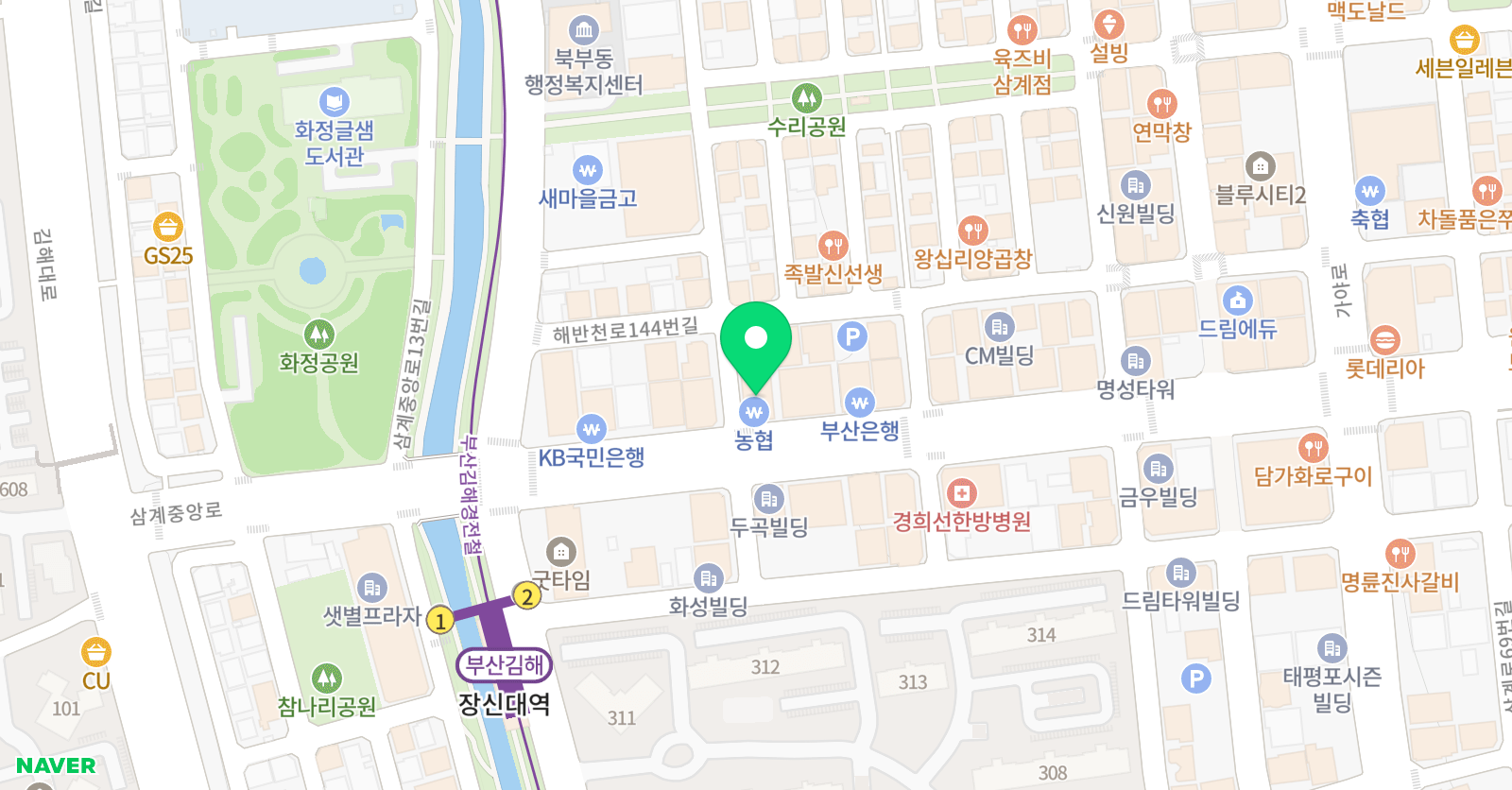 소마 사고력수학학원 김해삼계점 위치