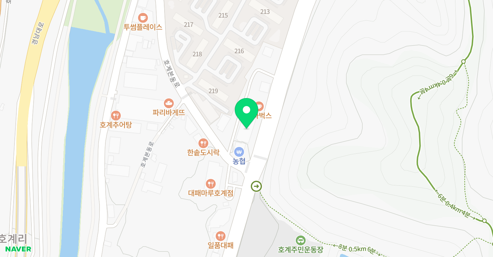 레이리 영어 위치