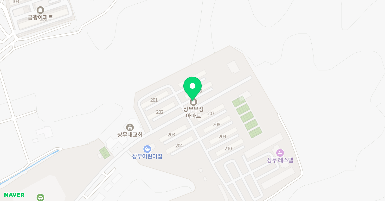 화랑 태권도 위치
