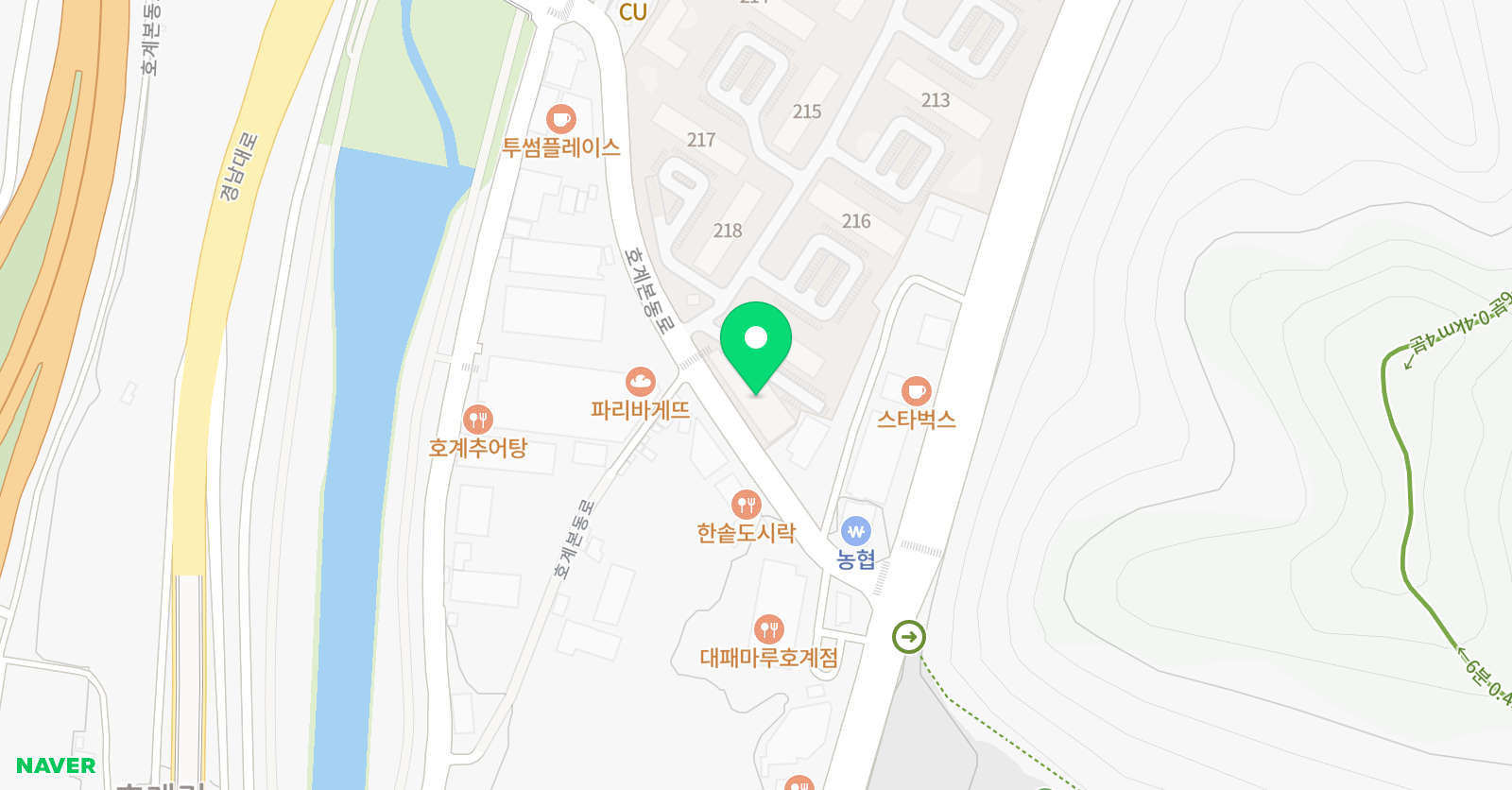써밋 영어메가 수학전문학원 위치