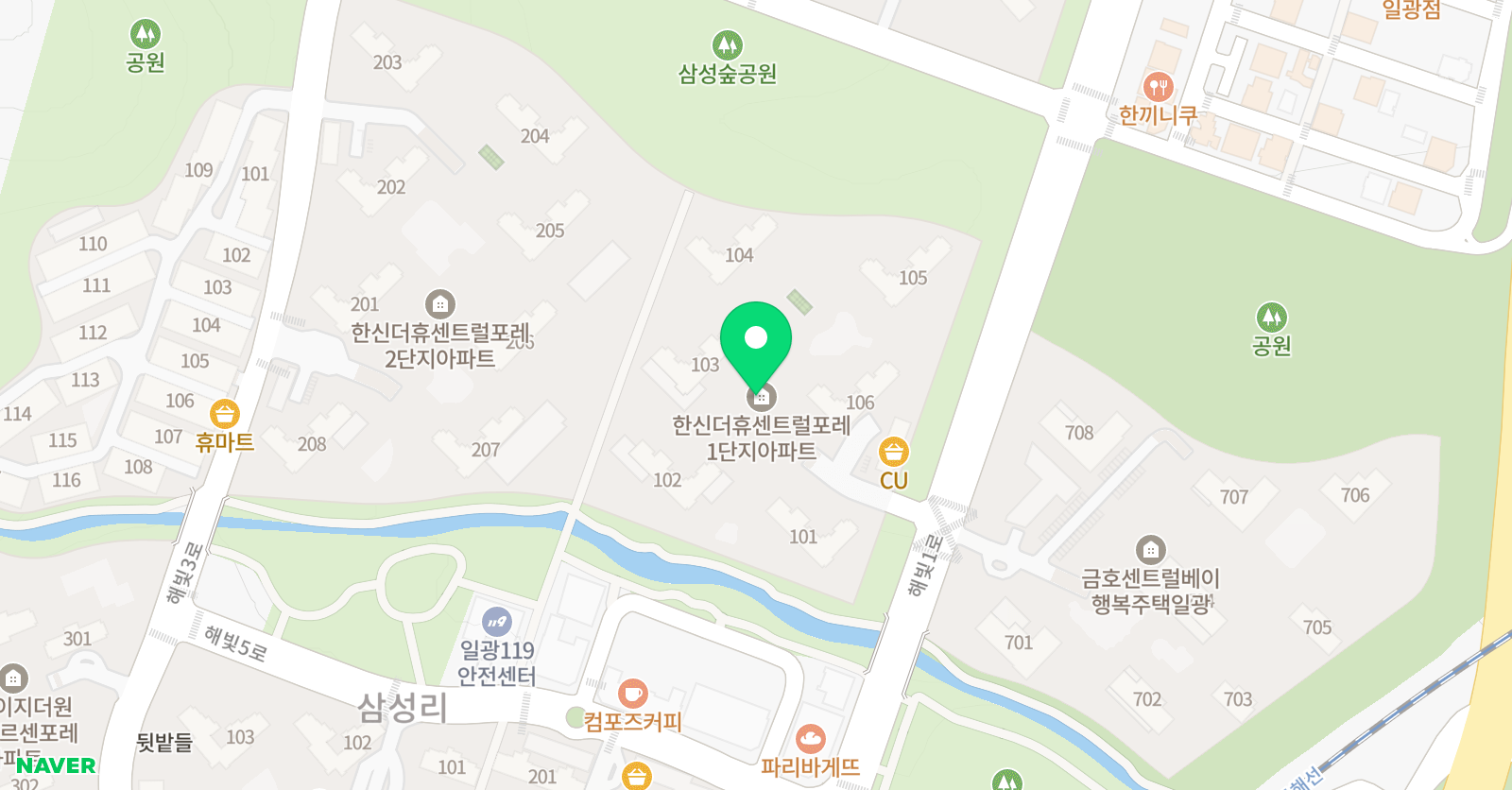 푸르넷 공부방 일광박선생공부방 위치