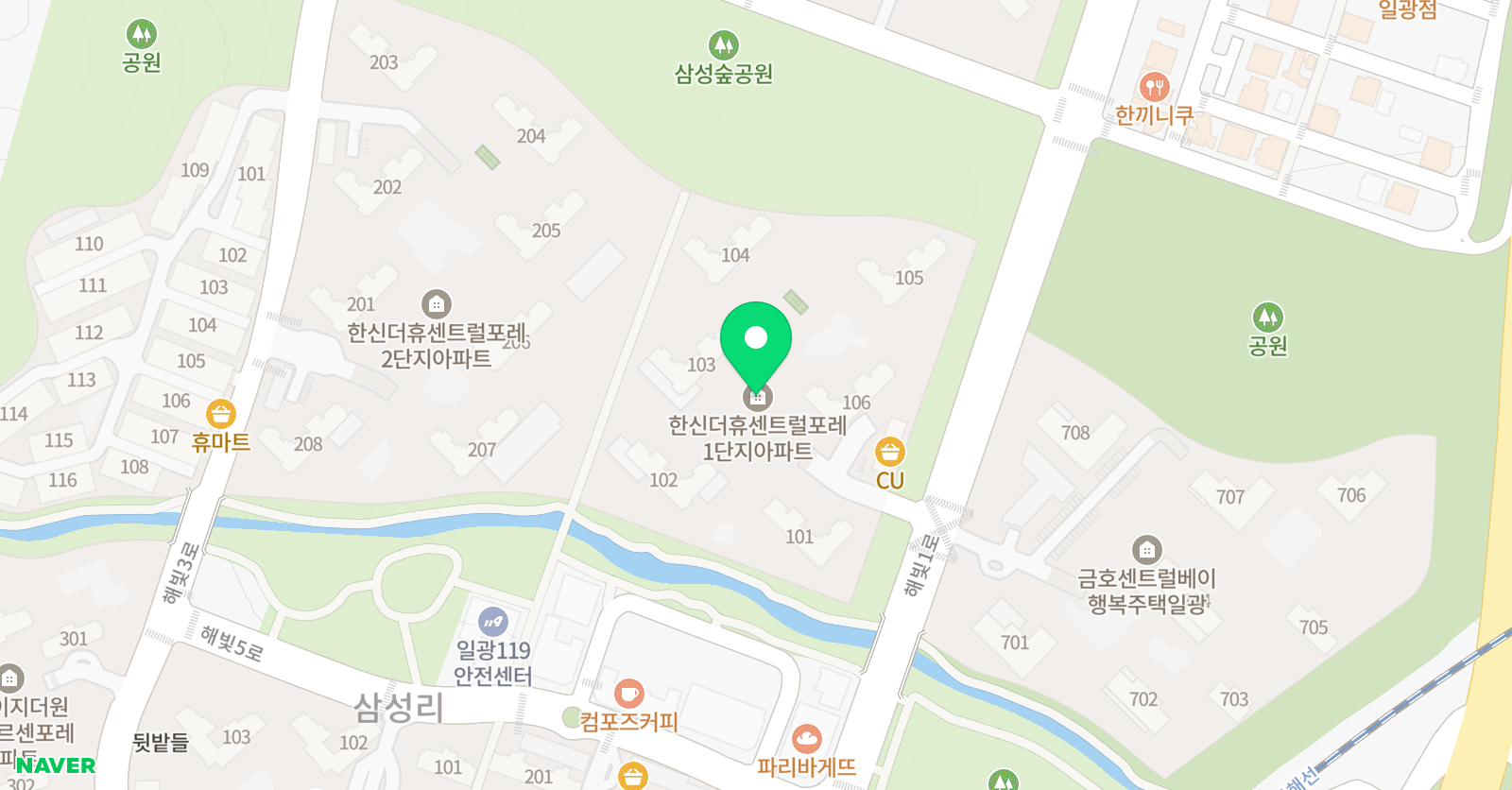 뮤아센 미술 일광 위치