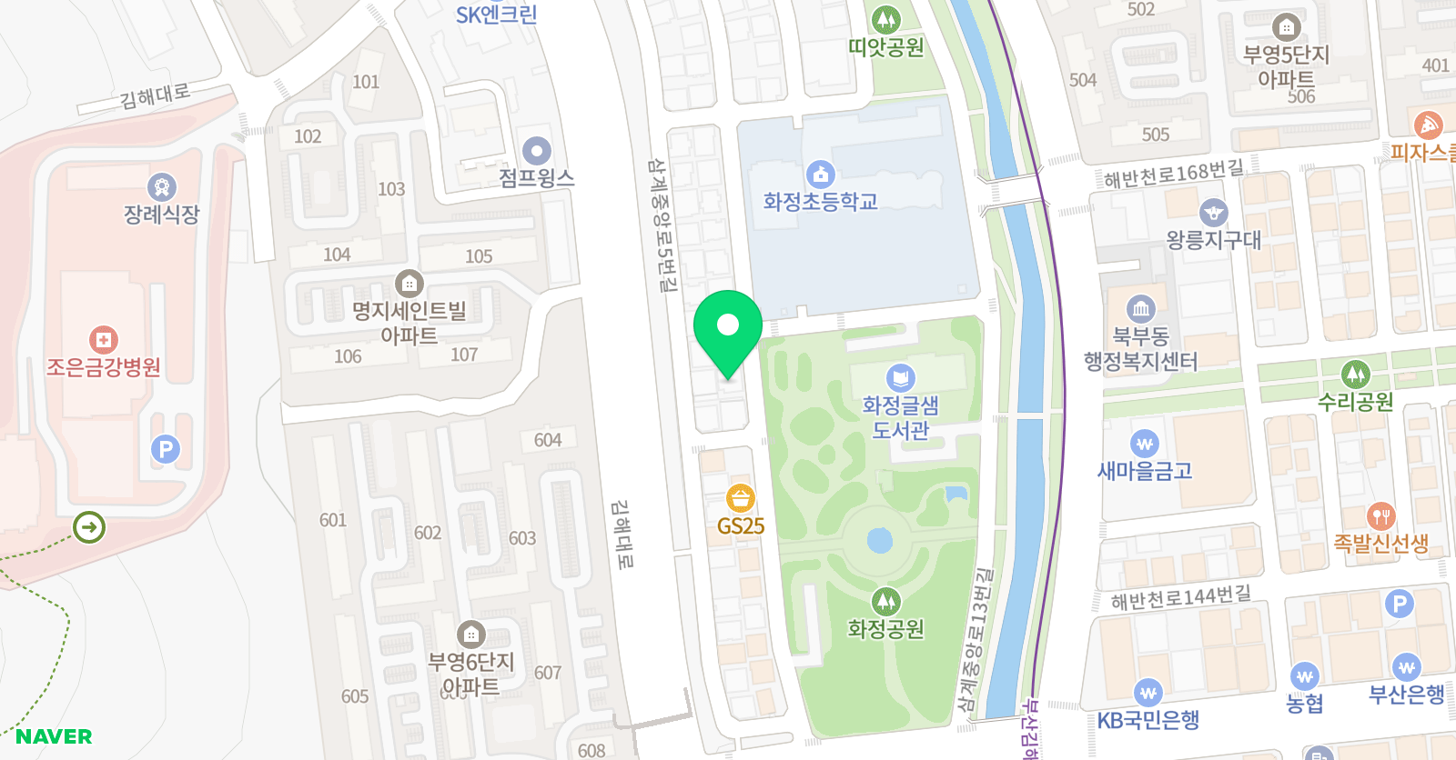 SM삼성영어셀레나/SM삼성영어수학 위치