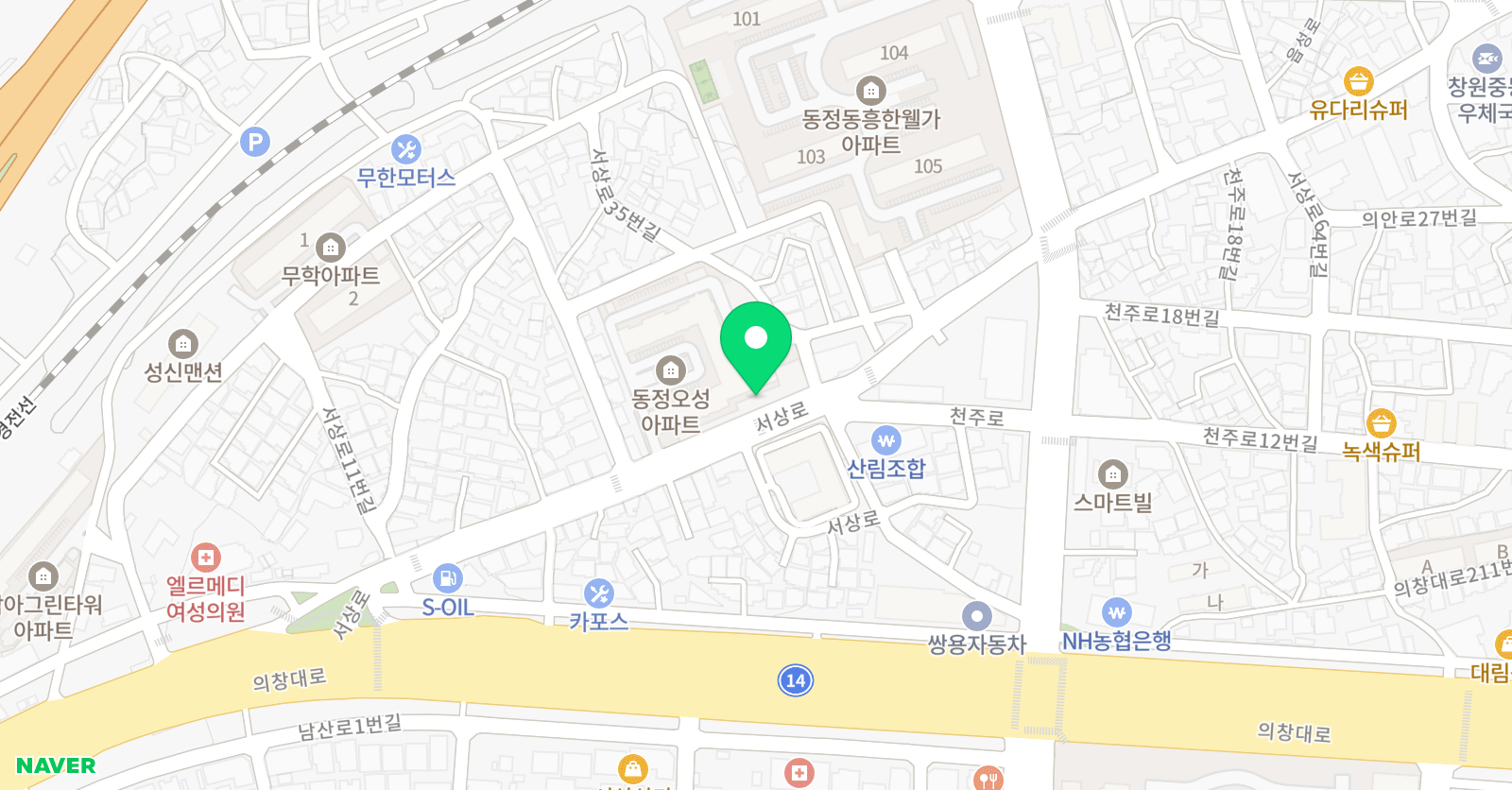 오성 동명학원 위치