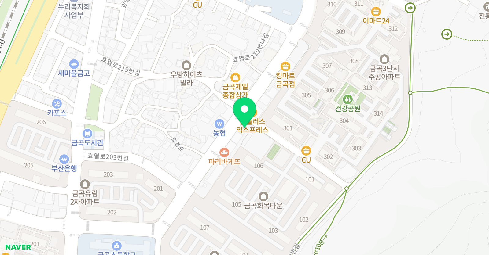 켈리 유 영어학원 위치