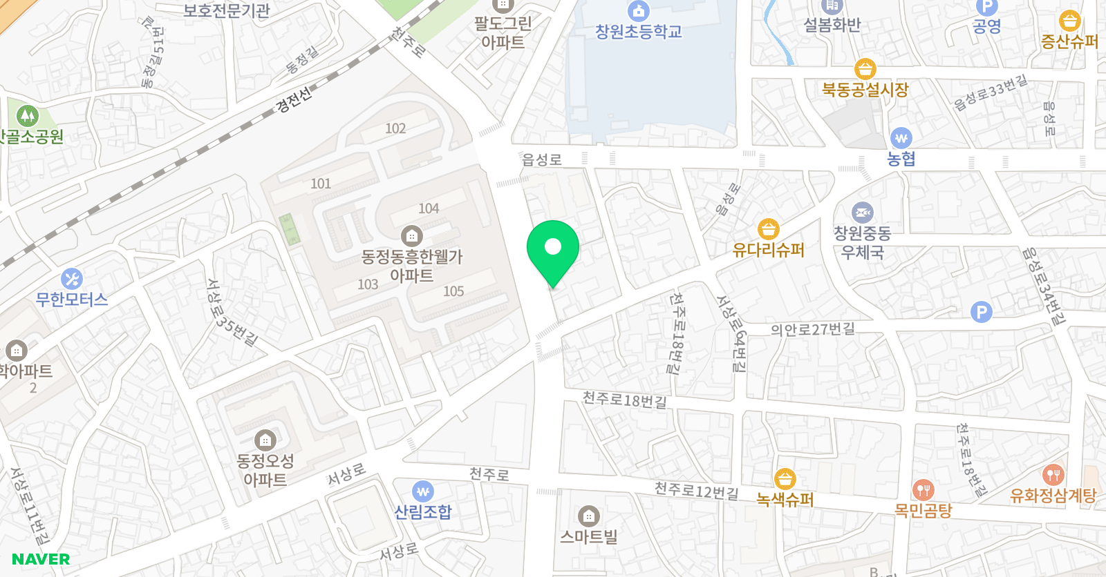 혜윰 학원 위치