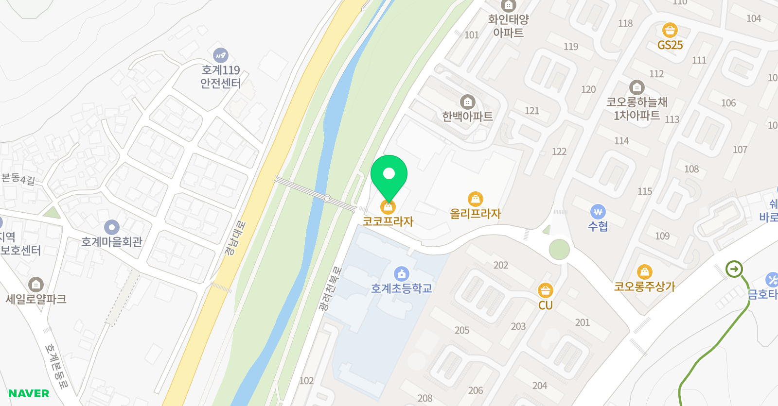 에벤에셀 음악전문학원 위치