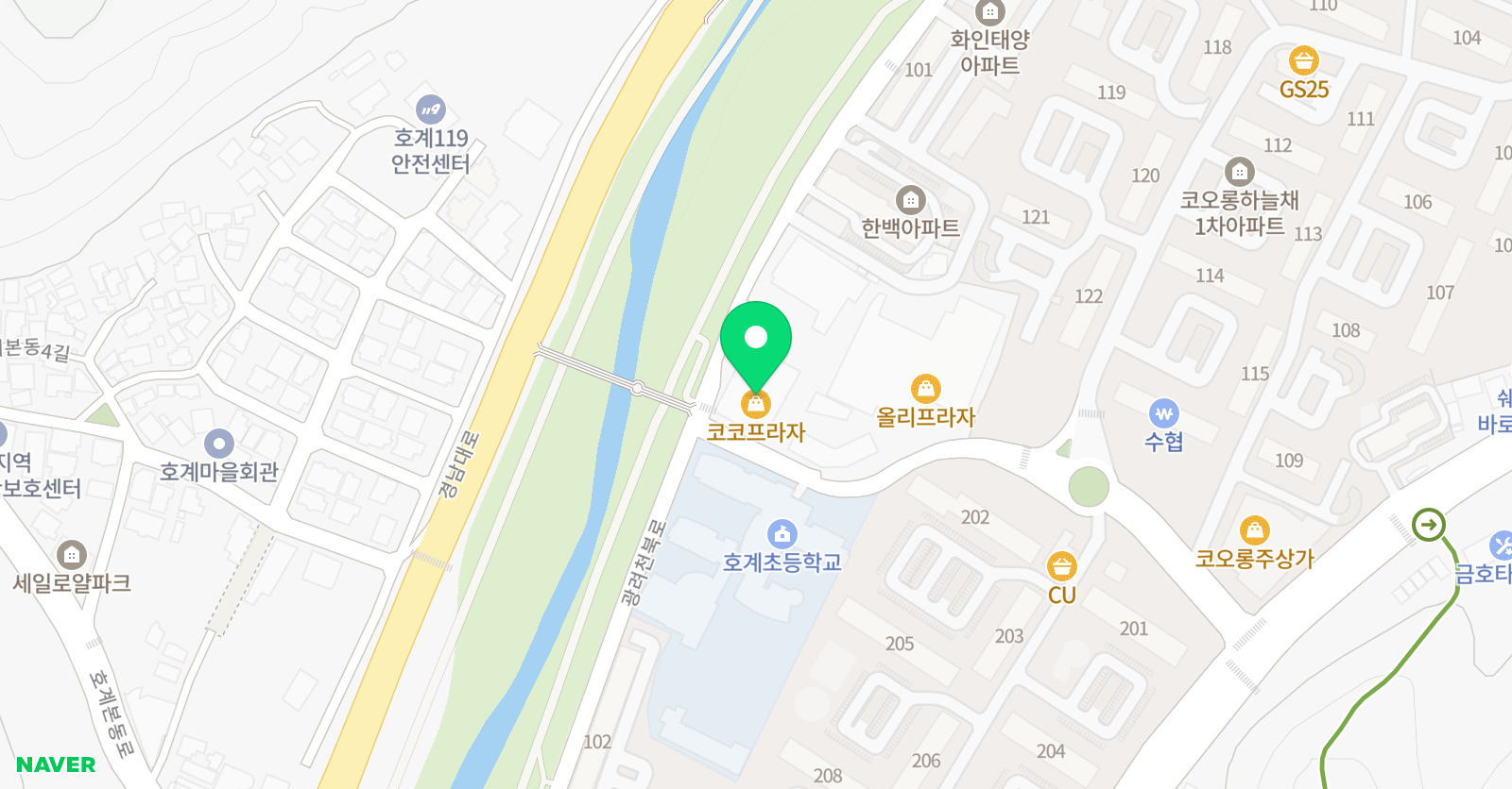 STRT 학원 위치