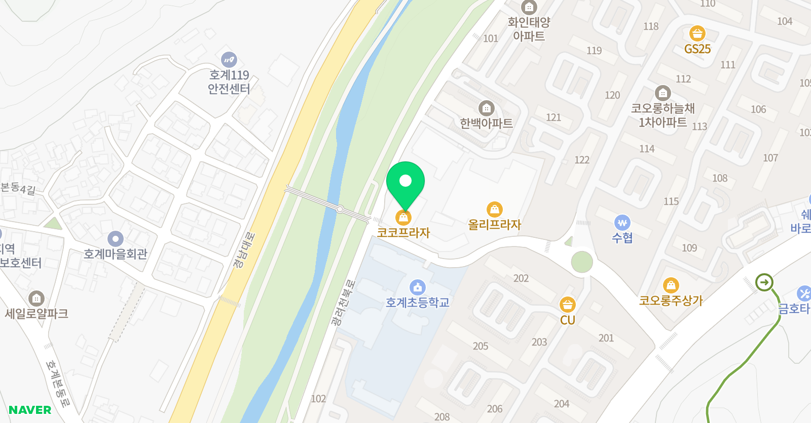 라움 음악학원 위치