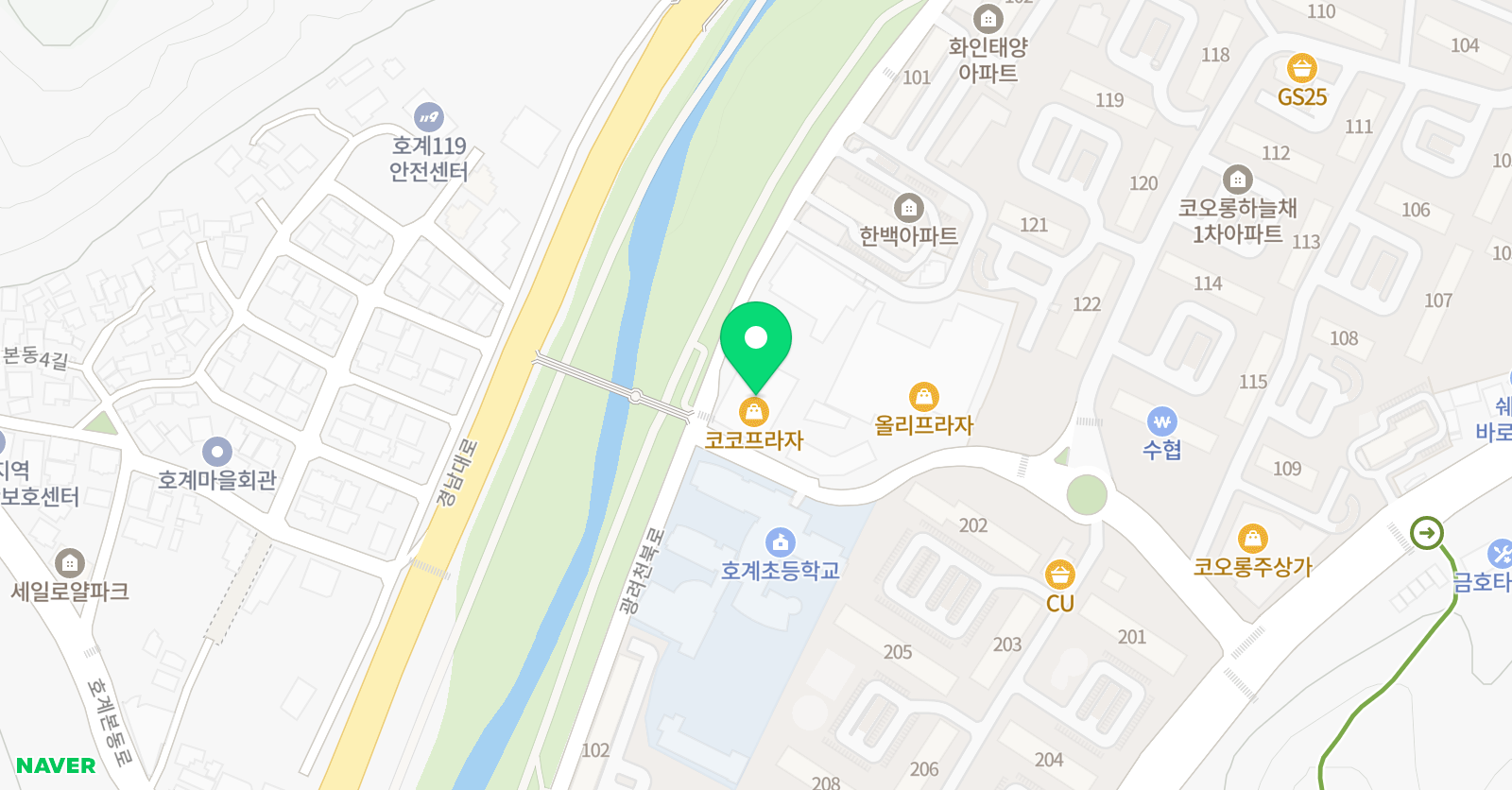 퍼스트 수학학원 위치