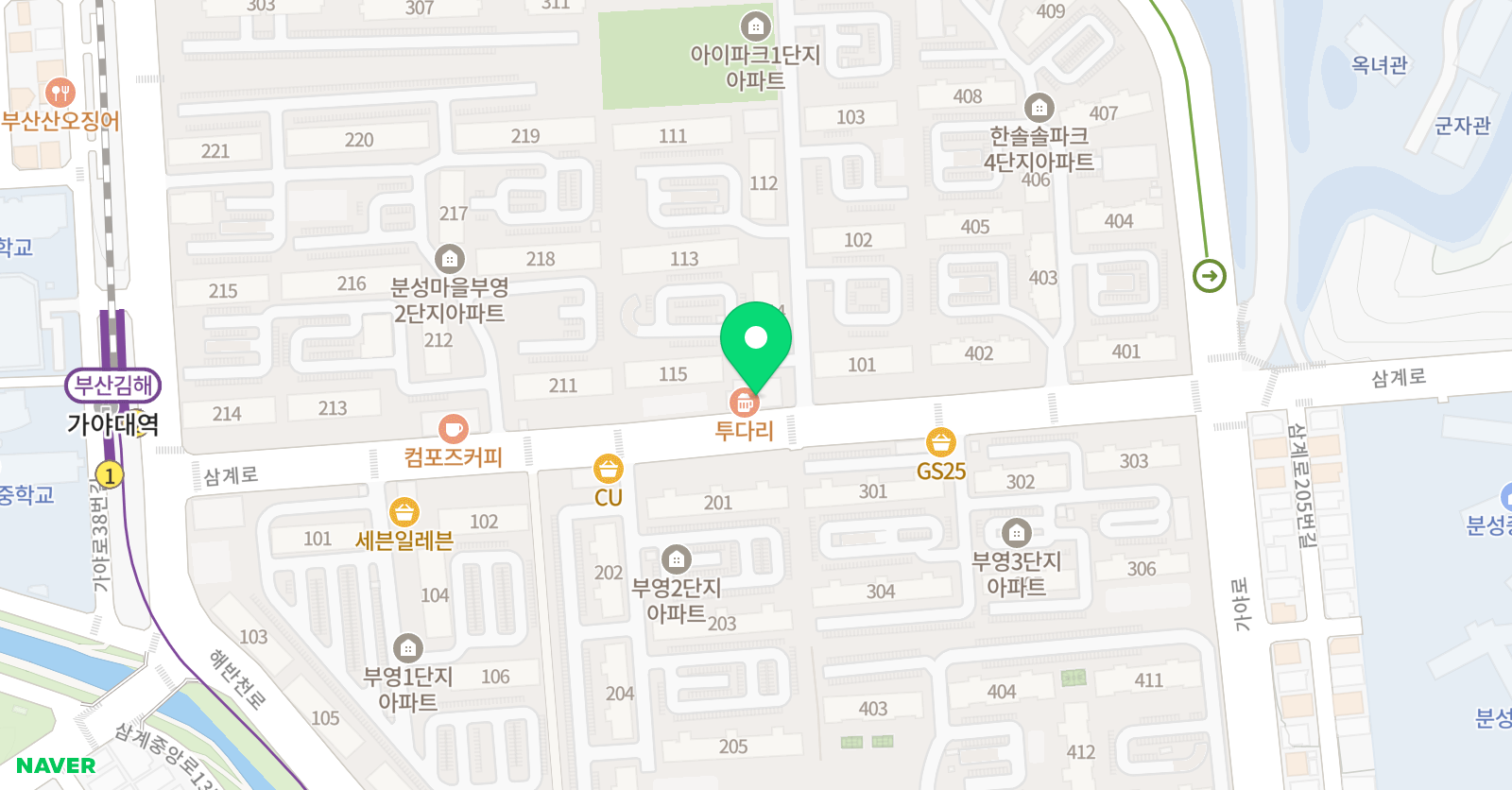 브로든 미술 삼계 위치